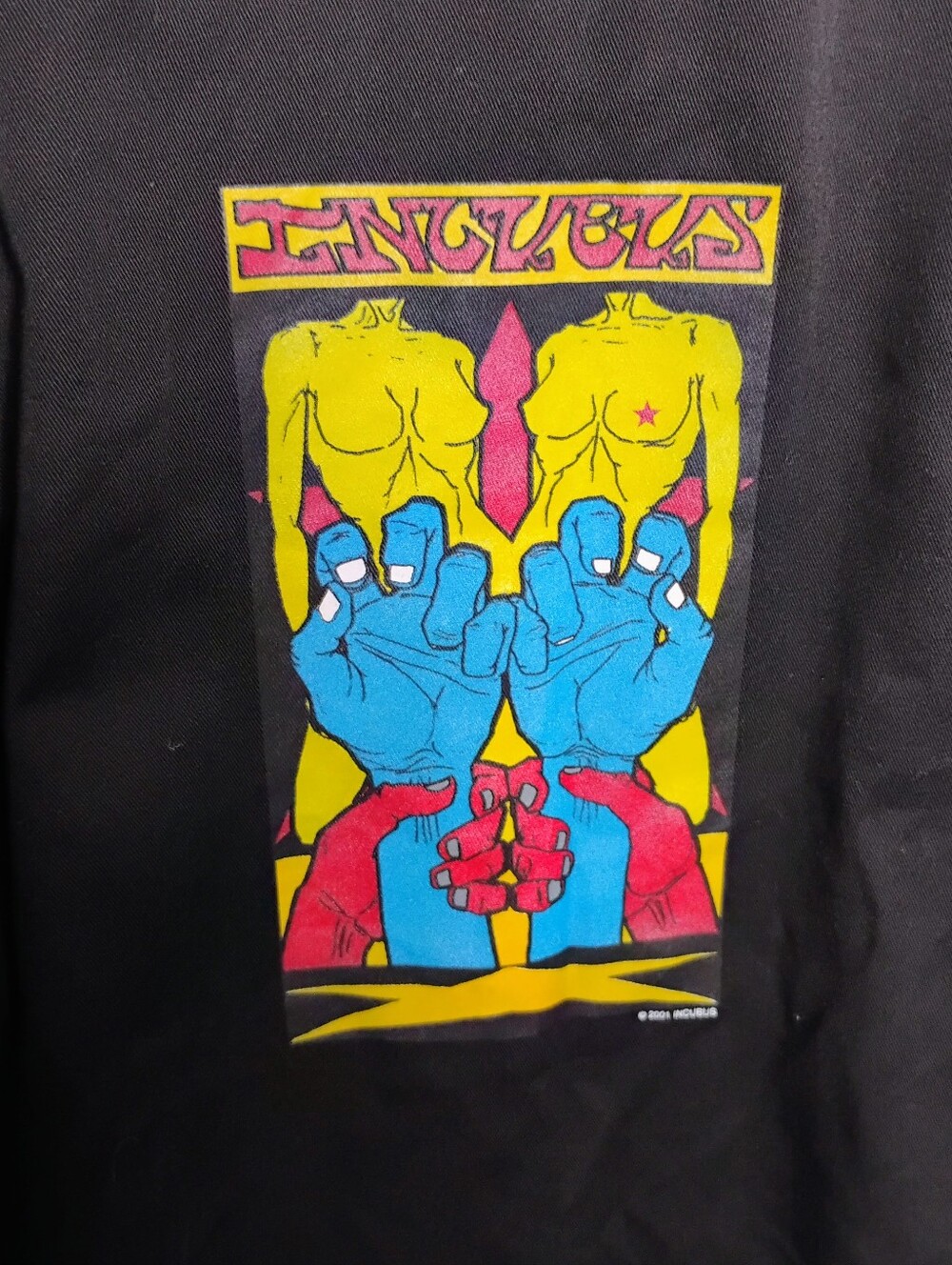 RARE Vintage Incubus Work Shirt Pacific West Mens Size X Large Black Button Up